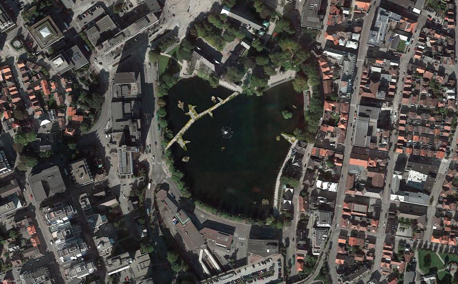 Ny snarvei i byens hjerte