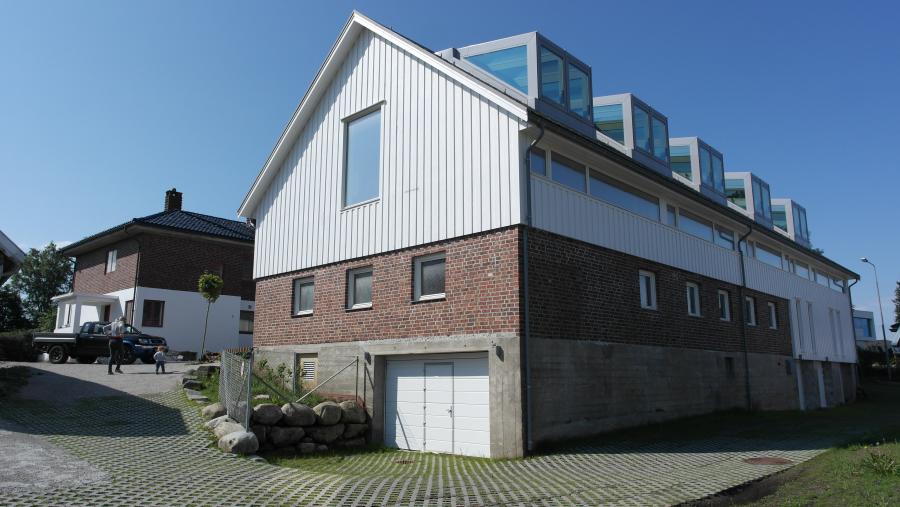 Innglassede takterrasser