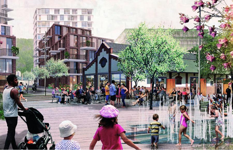Godsbanebygg som felles omdreiningspunkt